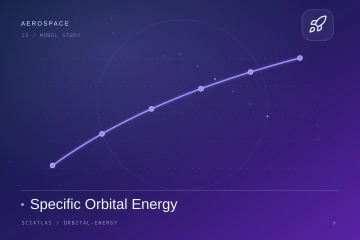Specific Orbital Energy science theme cover