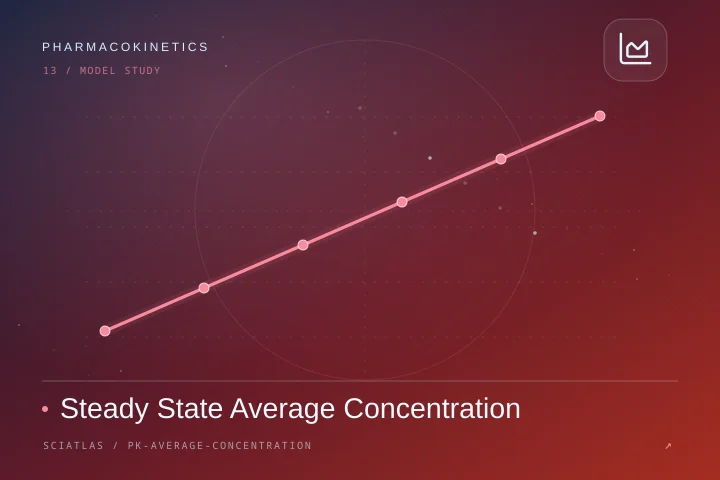 Steady State Average Concentration science theme cover