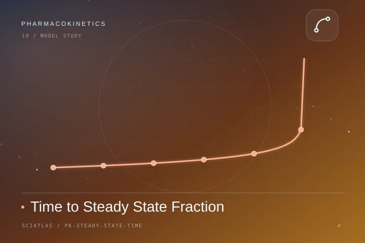 Time to Steady State Fraction science theme cover
